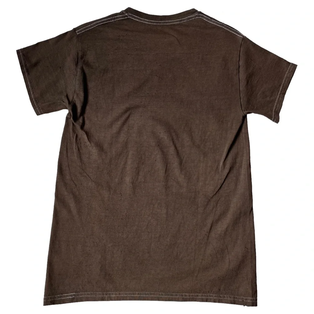 4Hunnid Brown Stonewash YG Pacsun Short Sleeve Tee - Picture 4 of 5